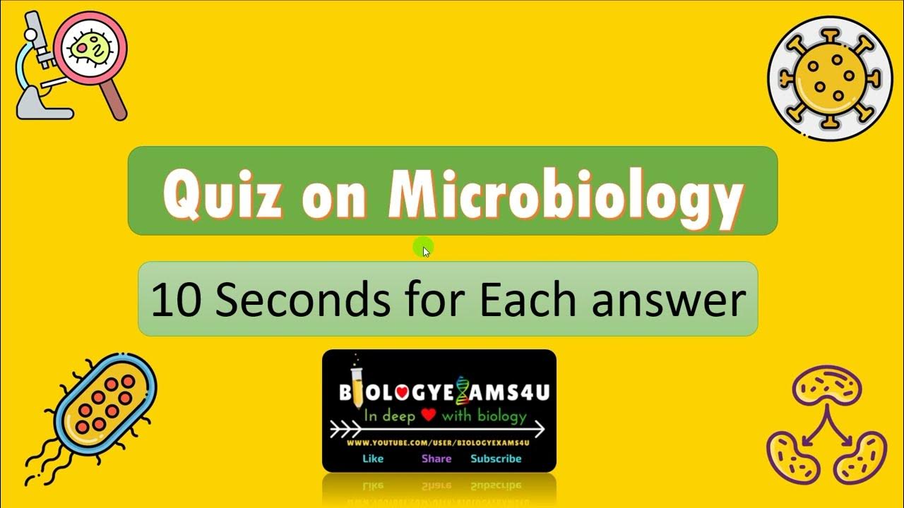 Microbiology Quiz 🦠 | Test Your Knowledge On Basic Microbiology ...